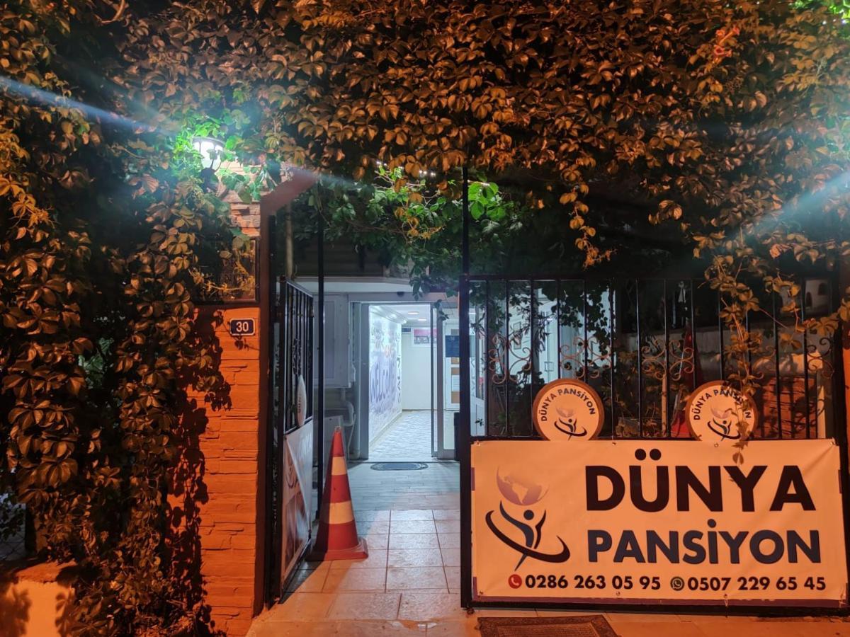 Апарт отель Dunya Pansiyon Чанаккале Экстерьер фото